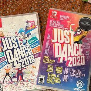 Just Dance 2019 & 2020 Video Game Bundle - Multicolor